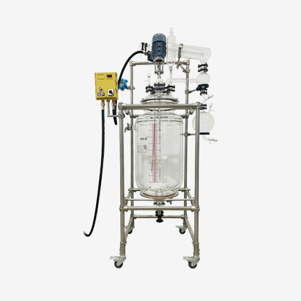 10L-100L Jacketed glass reactor